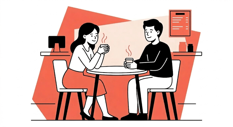 Cómo sacar plática en una cita sin sonar como entrevista